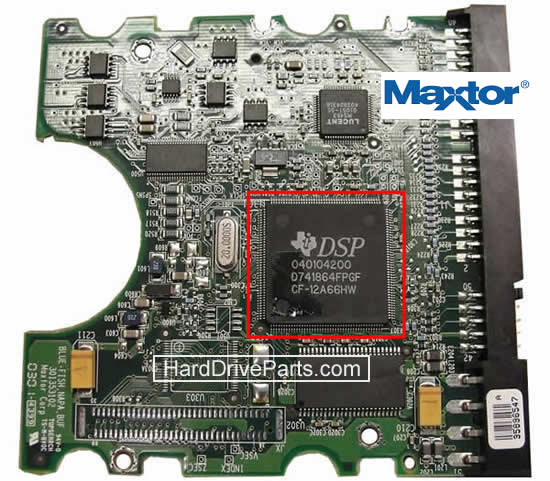 Maxtor Harde Schijf PCB Printplaat