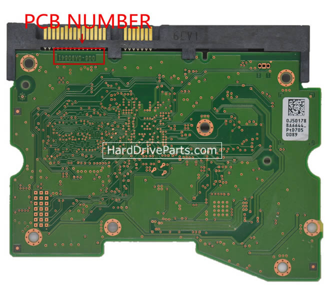 006-0A90641 Printplaat Harde Schijf PCB WD WD6002FZWX-00GBGB0