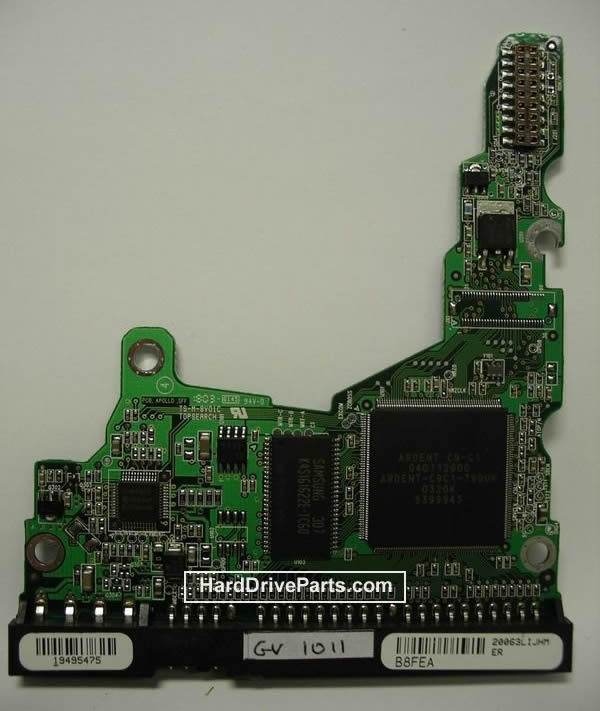 040112600 Maxtor Harde Schijf PCB Printplaat