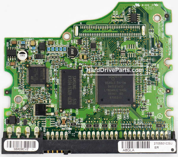 040121400 Maxtor Harde Schijf PCB Printplaat