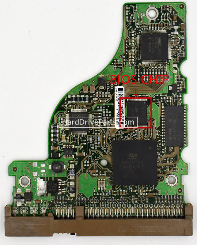 100139362 Harde Schijf PCB Elektronica Seagate ST340810A