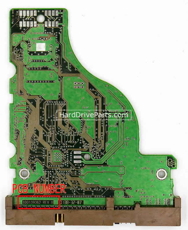 100139362 Harde Schijf PCB Elektronica Seagate ST340810A