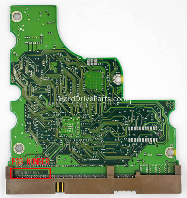 100151017 Harde Schijf PCB Elektronica Seagate ST340016A