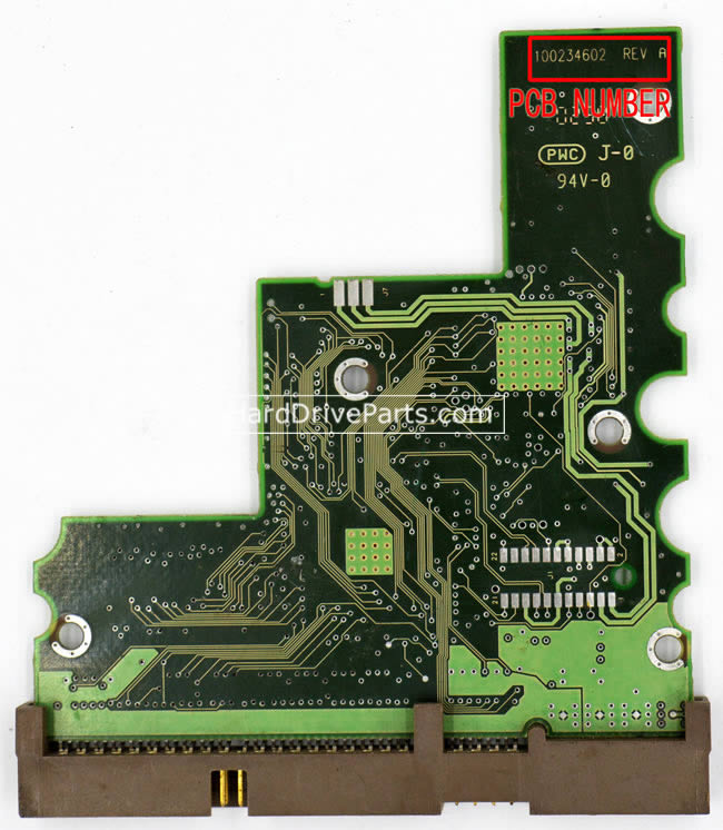 100226836 Seagate Harde Schijf PCB Printplaat