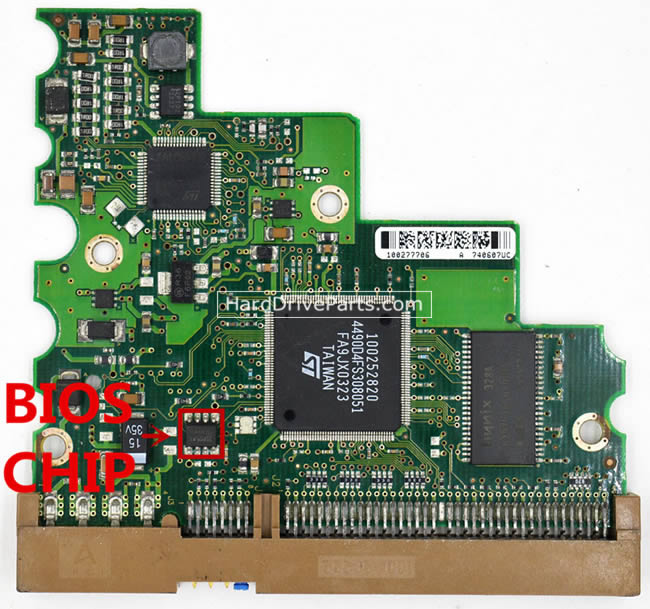 100252820 Seagate Harde Schijf PCB Printplaat