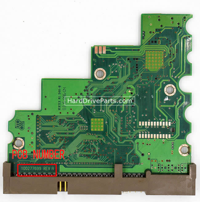 100274360 Seagate Harde Schijf PCB Printplaat