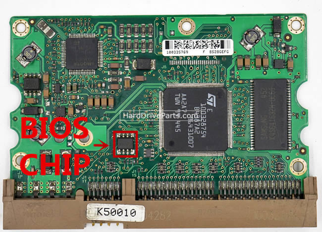 100328754 Seagate Harde Schijf PCB Printplaat