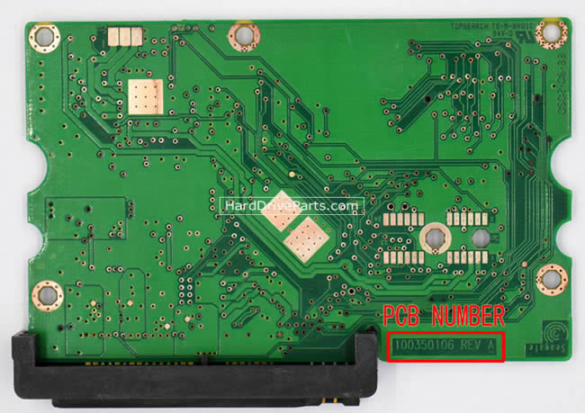 100350106 Harde Schijf PCB Elektronica Seagate ST3320620SV