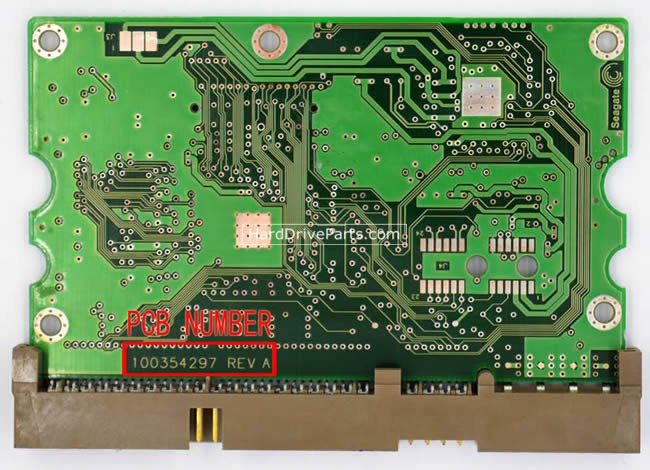 100354297 Seagate Harde Schijf PCB Printplaat