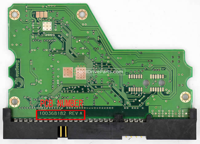 100368182 Seagate Harde Schijf PCB Printplaat