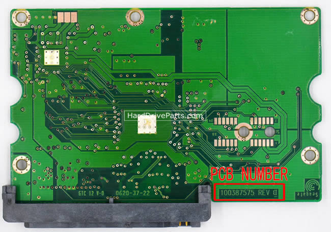 100387575 Seagate Harde Schijf PCB Printplaat