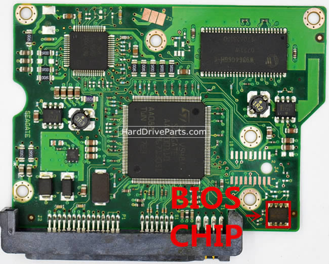 100442000 Printplaat Harde Schijf PCB Seagate ST3250310AS