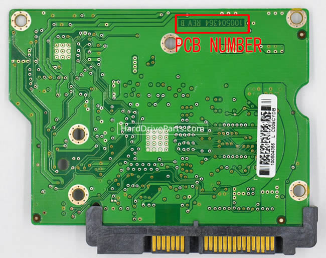 100504364 Printplaat Harde Schijf PCB Seagate ST3160310CS