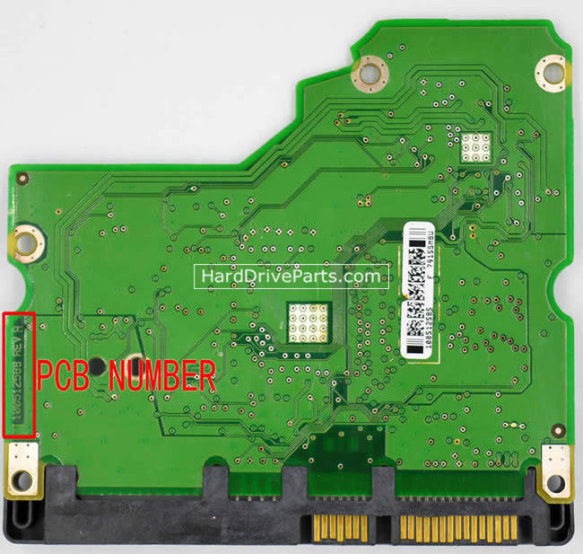 100512588 Seagate Harde Schijf PCB Printplaat