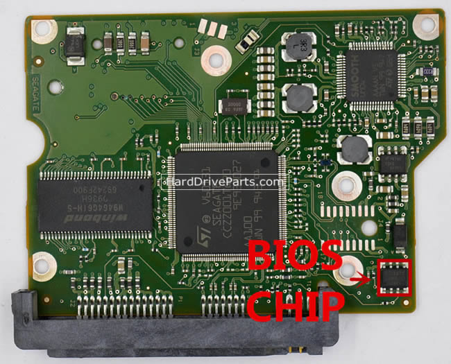 100535704 Printplaat Harde Schijf PCB Seagate ST3320418AS