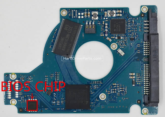 100536286 Printplaat Harde Schijf PCB Seagate ST9320327AS