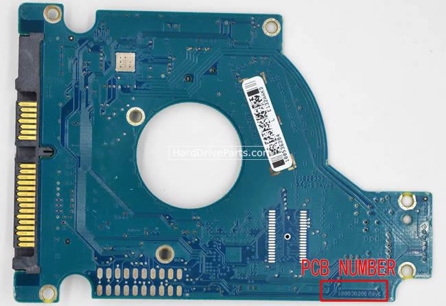 100536286 Printplaat Harde Schijf PCB Seagate ST9320327AS