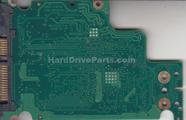 ST9500530NS Seagate Harde Schijf PCB Printplaten 100560486