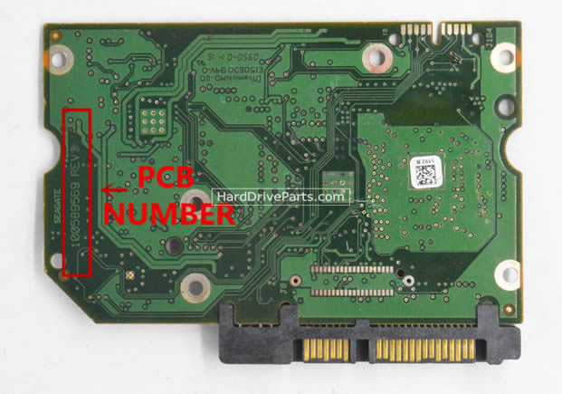 100589569 Seagate Harde Schijf PCB Printplaat