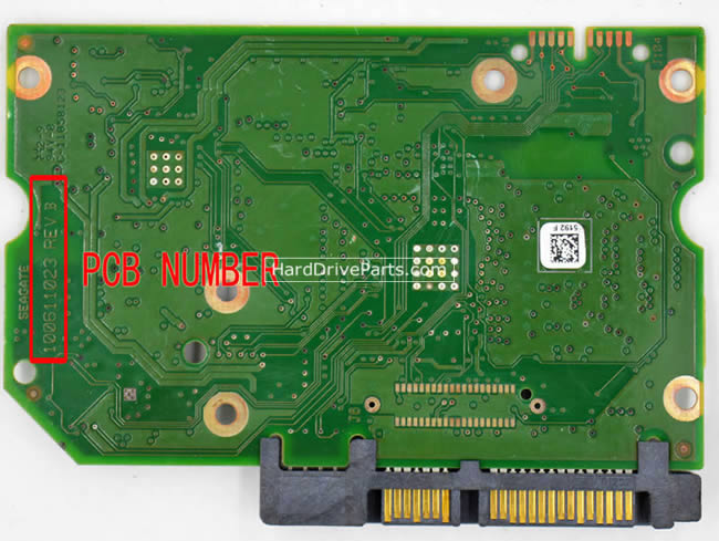 100611023 Seagate Harde Schijf PCB Printplaat