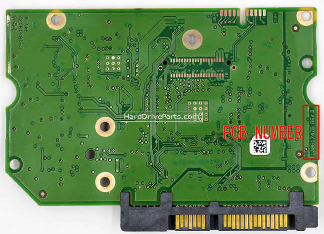 100617476 Harde Schijf PCB Elektronica Seagate ST1500DL003