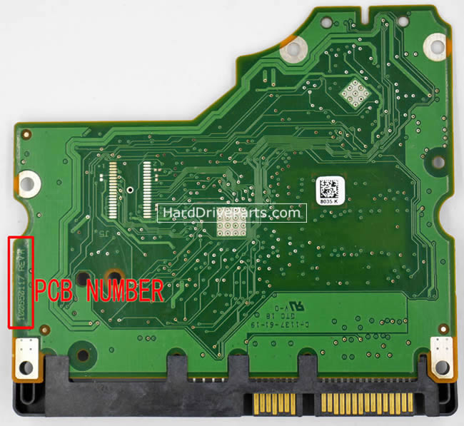 100650117 Seagate Harde Schijf PCB Printplaat