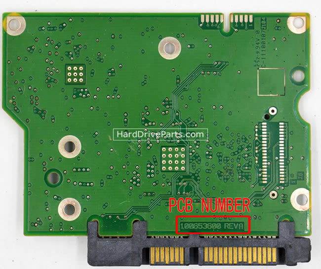 100653600 Harde Schijf PCB Elektronica Seagate ST1000DM003