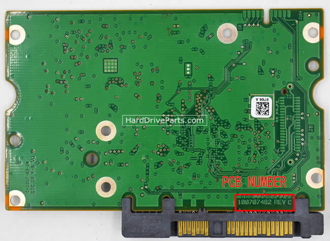 Seagate ST2000NM0023 Harde Schijf PCB 100707482