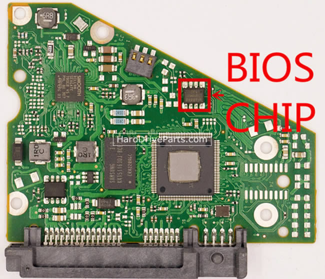 100710248 Printplaat Harde Schijf PCB Seagate ST4000DM000