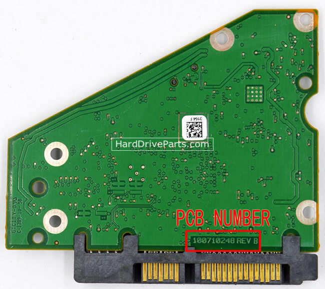 100710248 Printplaat Harde Schijf PCB Seagate ST4000DM000