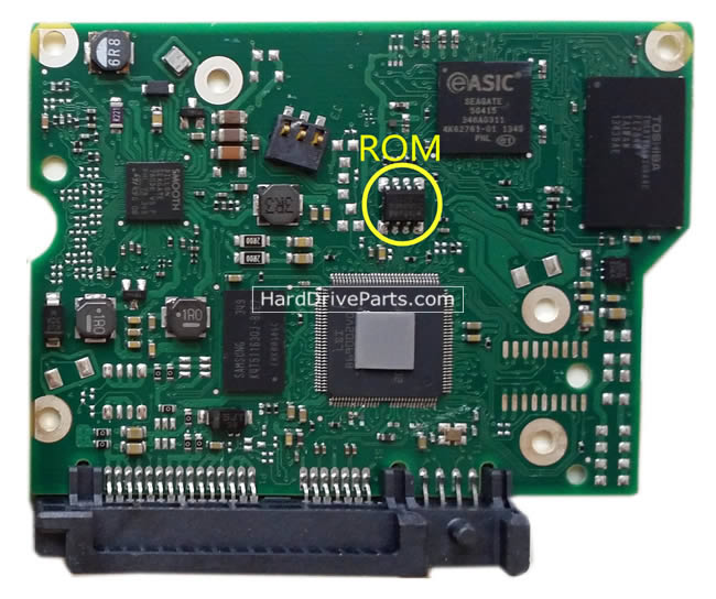 100714259 Seagate Harde Schijf PCB Printplaat