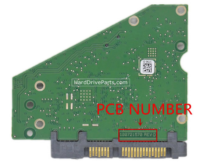 Seagate ST2000DM001 Harde Schijf PCB 100721570