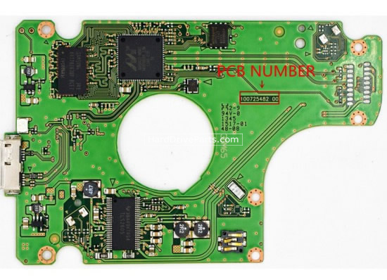 Seagate ST1000LM024 Harde Schijf PCB 100725482