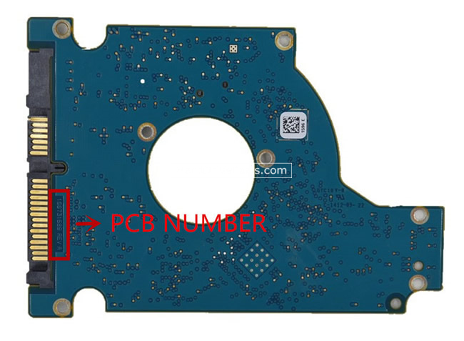 100731589 Seagate Harde Schijf PCB Printplaat