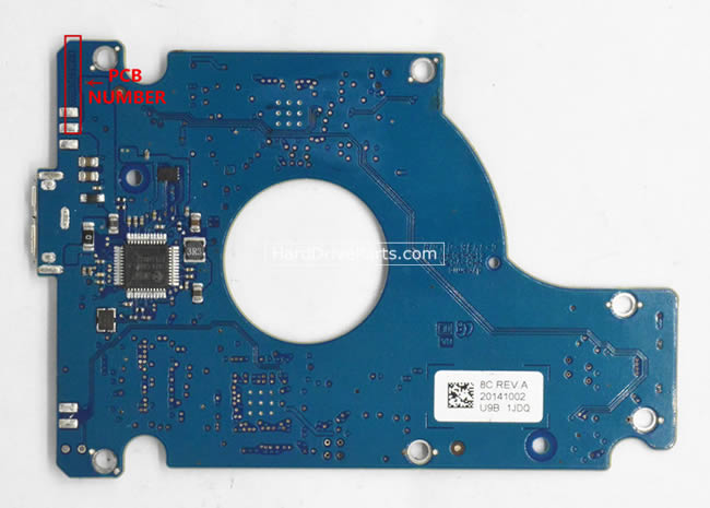 100740633 Seagate Harde Schijf PCB Printplaat