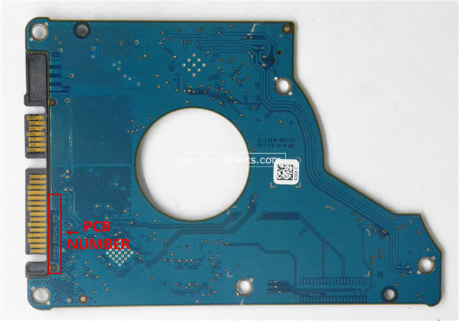 Seagate ST750LM030 Harde Schijf PCB 100754305