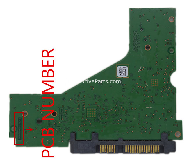 Seagate ST6000NM0024 Harde Schijf PCB 100764669