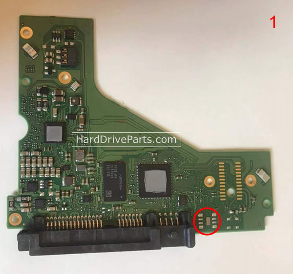 ST8000VN0002 Seagate Harde Schijf PCB Printplaten 100768434