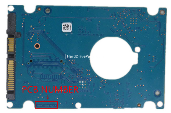 Seagate ST3000LM016 Harde Schijf PCB 100771588