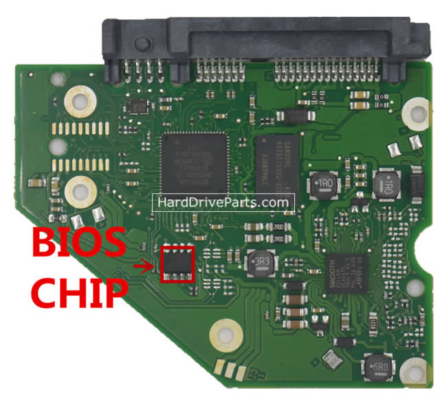 Seagate ST4000DM005 Harde Schijf PCB 100797092