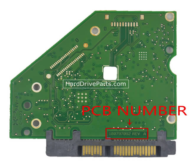 Seagate ST4000DM005 Harde Schijf PCB 100797092