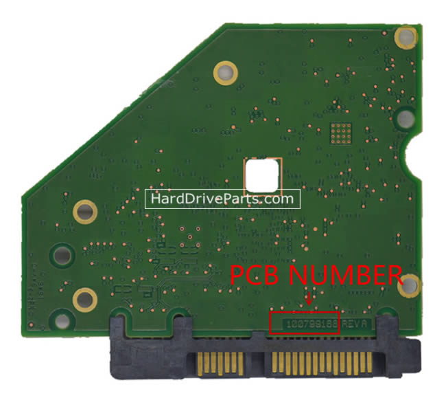 Seagate ST2000NE0025 Harde Schijf PCB 100799168