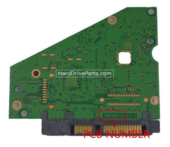 Seagate ST4000DM004 Harde Schijf PCB 100800538