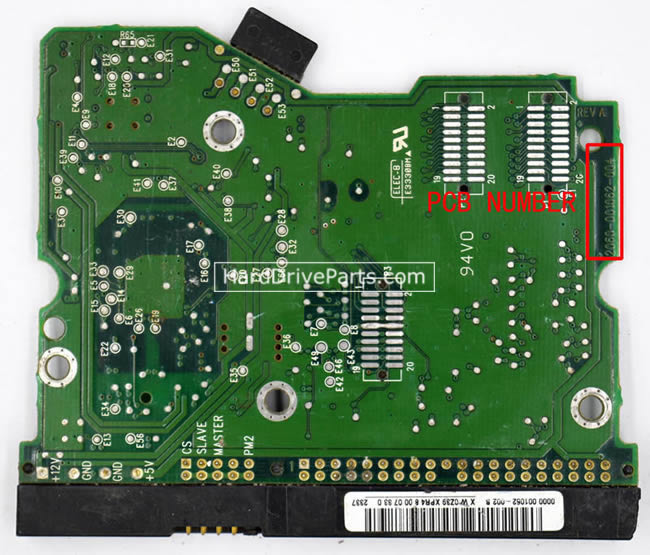 2060-001062-004 WD Harde Schijf PCB Printplaat