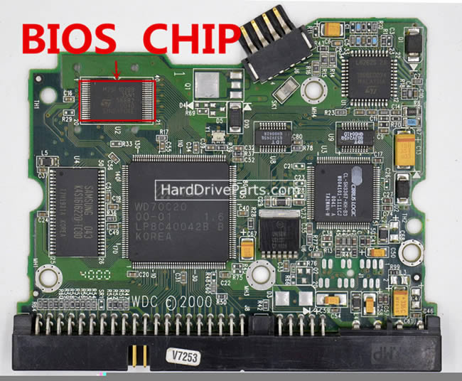 2060-001068-001 WD Harde Schijf PCB Printplaat