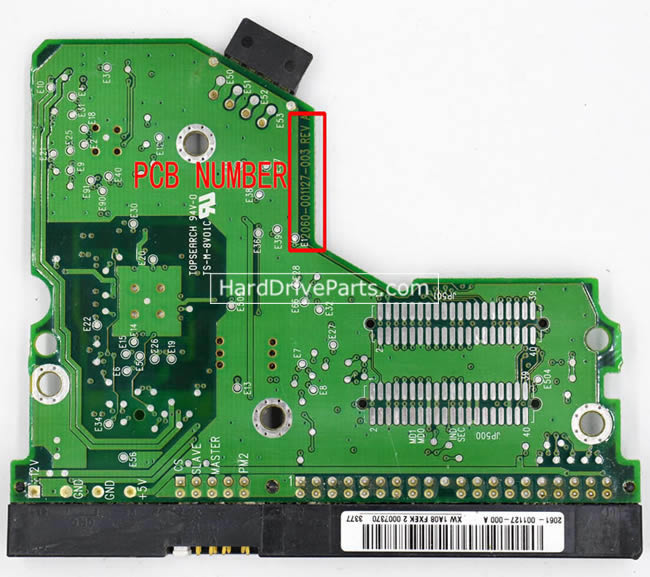 2060-001127-003 WD Harde Schijf PCB Printplaat