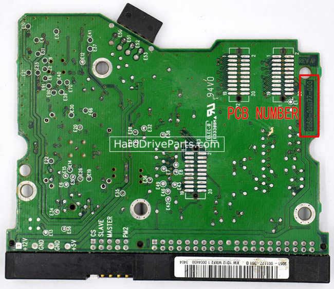 2060-001177-000 WD Harde Schijf PCB Printplaat