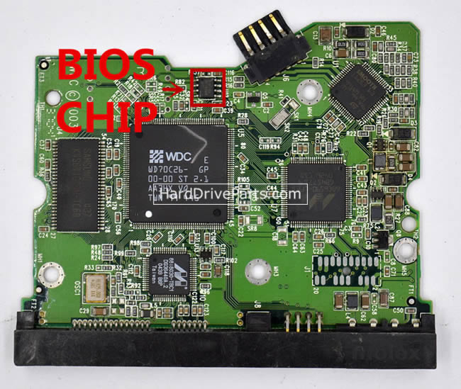 2060-001267-001 WD Harde Schijf PCB Printplaat