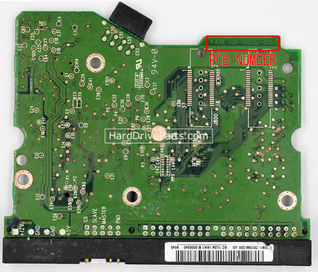 2060-701266-001 WD Harde Schijf PCB Printplaat