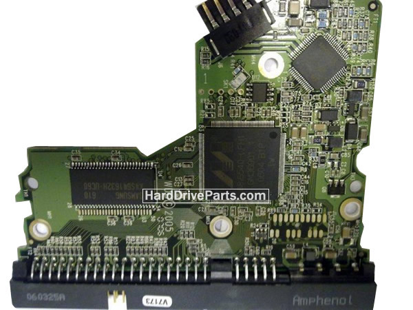 2060-701292-001 REV A / REV P1 / REV P2 WD Harde Schijf PCB Printplaat